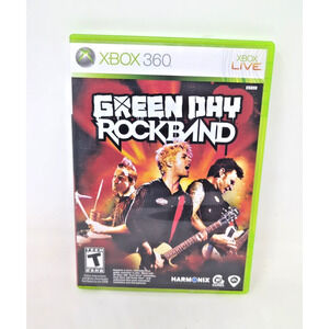 Microsoft Xbox 360 Green Day Rock Band Complete Tested Guaranteed